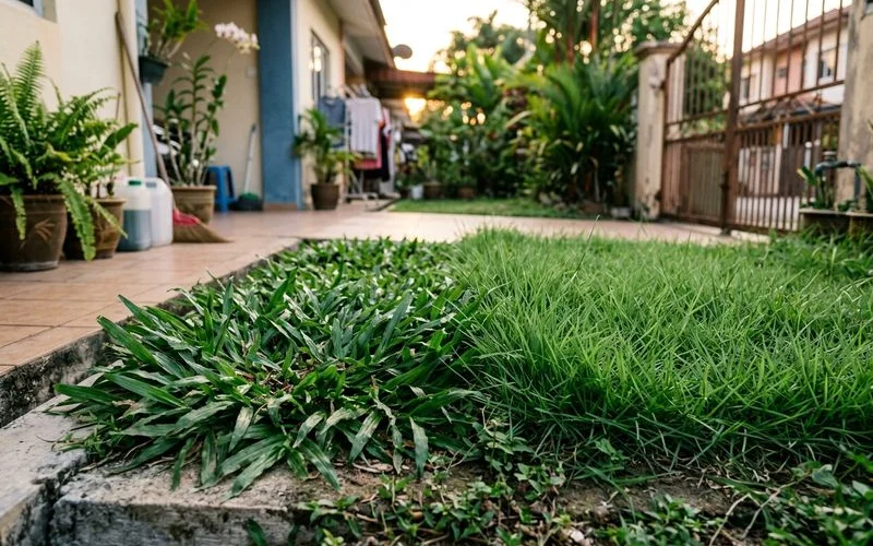 Cow grass vs pearl grass blade texture comparison