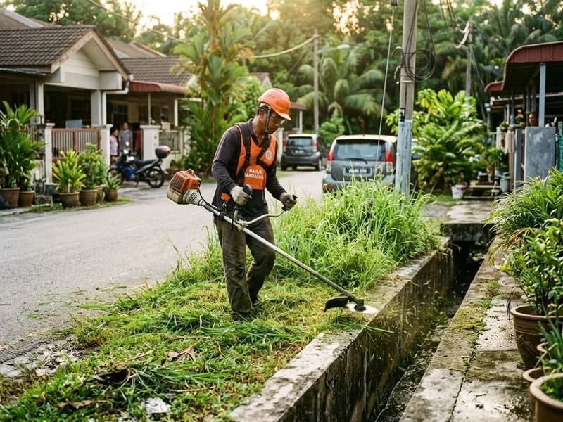 Grass Edging & Trimming example 2