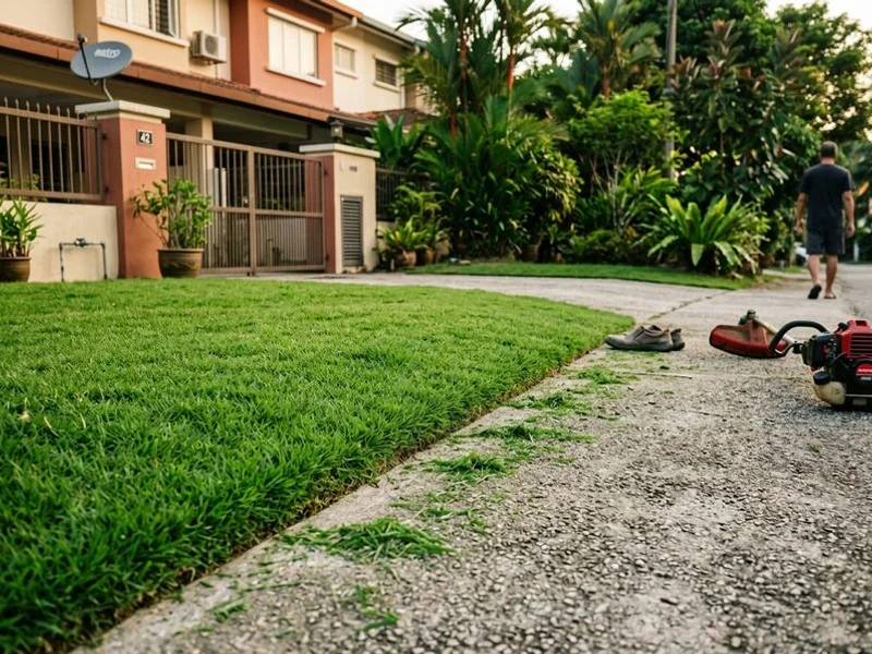 Grass Edging & Trimming example 1