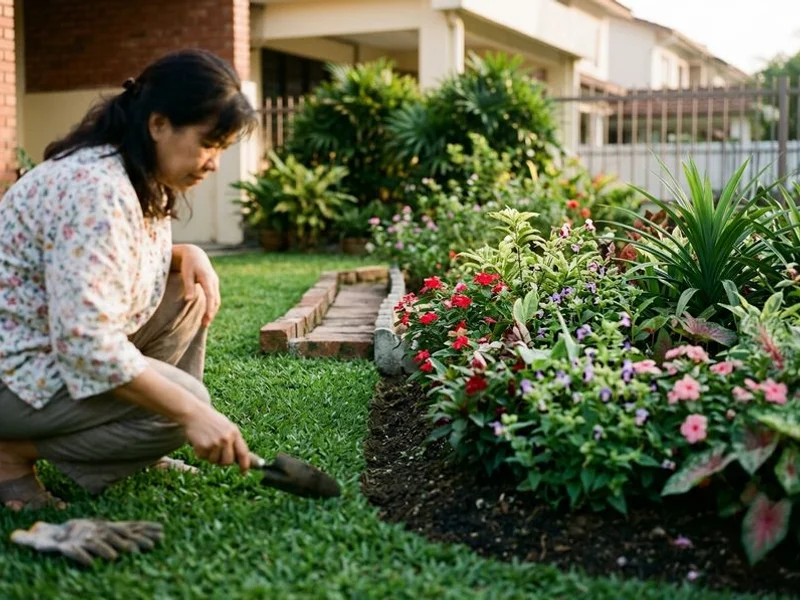 Grass Edging & Trimming example 4
